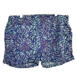 Vintage Bugle Boy Navigata Swim Trunks 80s Shorts 100% Nylon Mesh Lined Large